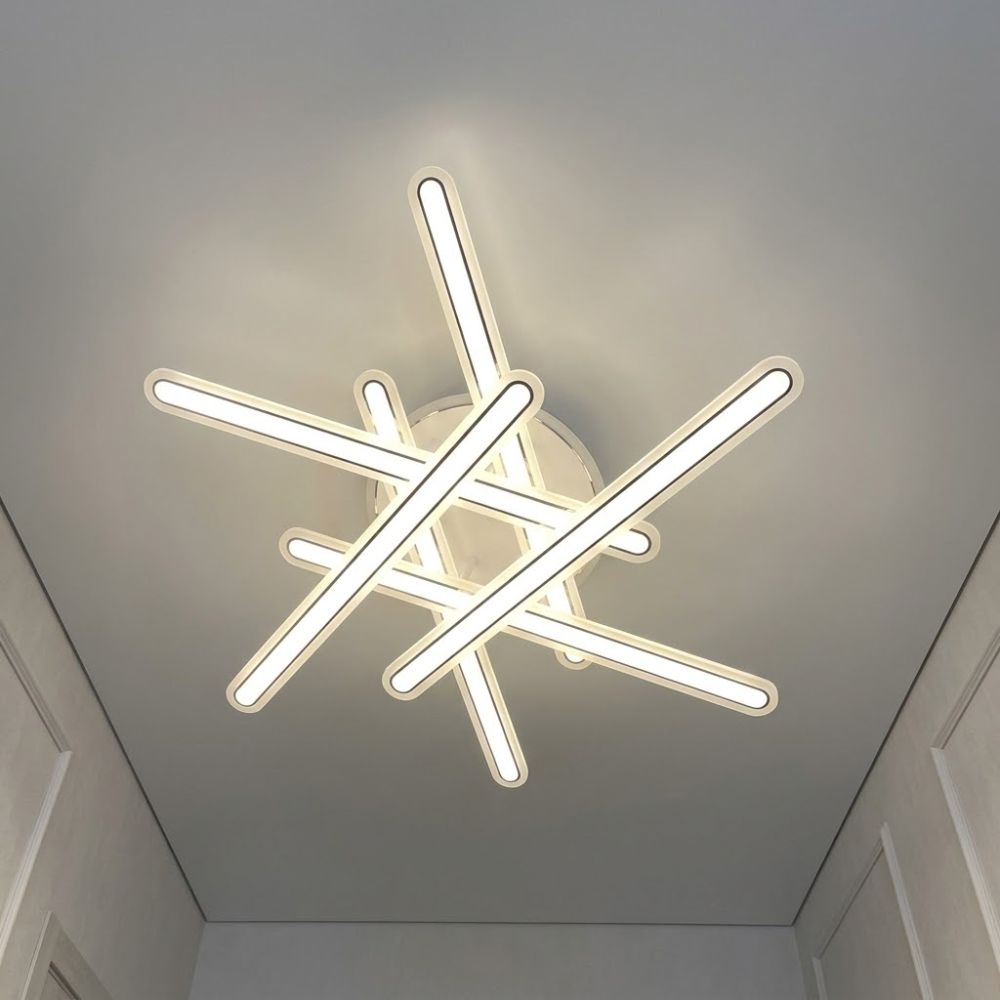 Стельова люстра з пультом AXIS CROSS RGB 130W 6L Ø 80 см