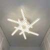 Стельова люстра з пультом AXIS CROSS RGB 130W 6L Ø 80 см