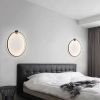 Настінний чорний світильник Round Led Black Ø 60 см
