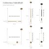 Led світильник Tube&Ball  в чорному кольорі YG 517A/1 VL BK