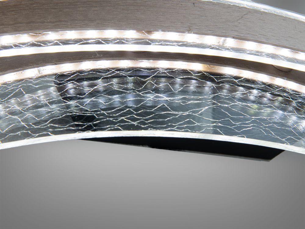 Світлодіодне бра потужністю 28 W, золотий 9012G
