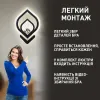 Світлодіодний світильник бра AZALIA ICE 13 Вт чорний