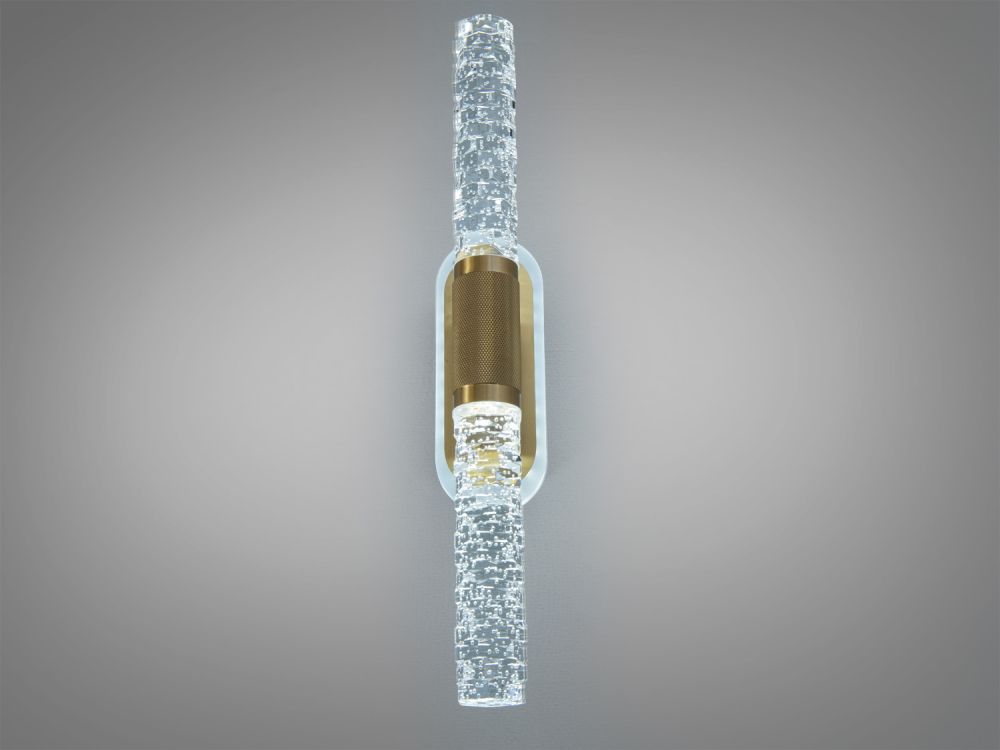 LED настінне світлодіодне бра бронза B1997BR 8 W Ø 37*3.5 см