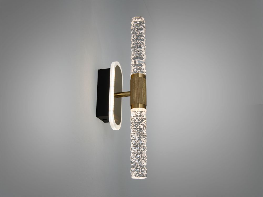 LED настінне світлодіодне бра бронза B1997BR 8 W Ø 37*3.5 см