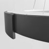 Підвісна LED-люстра у сірому корпусі на три режими Ø62 см 1906P-620 Grey