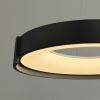 Підвісна LED-люстра у сірому корпусі на три режими Ø62 см 1906P-620 Grey