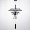 Дизайнерський світильник Gravity Ø 60 см D9056-600 BK