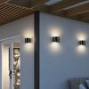 Архітектурний фасадний LED світильник ECLIPSE-R 12W IP65 антрацит