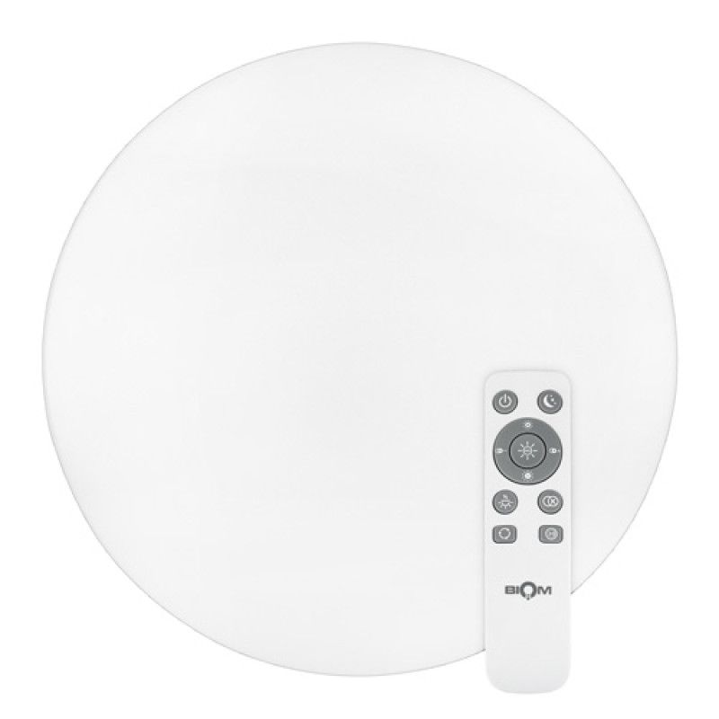 LED Світильник з пультом DIY 3000-6000K 80Вт Ø 458 см білий