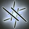 Стельова люстра з пультом AXIS CROSS RGB 130W 6L Ø 80 см