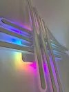 Світильник з пультом LED AXIS CROSS RGB 210W 6L WHITE/CHROME Ø 120 см