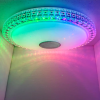 Музичний круглий світильник Ø 39 см є пульт RGB 3000-6000K 55Вт