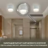 Накладний світильник YASNIST під лампу GX53 білий